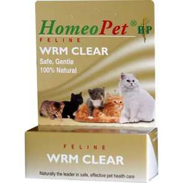 15 mL Homeopet Feline Worm Clear - Health/First Aid